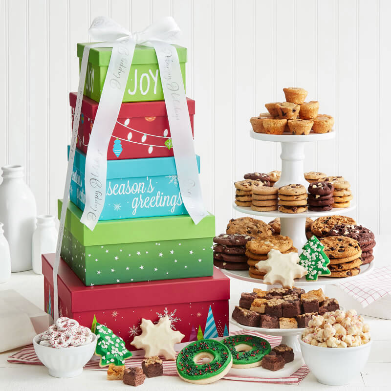 Holiday Sweets Tower Holiday Sweets Tower