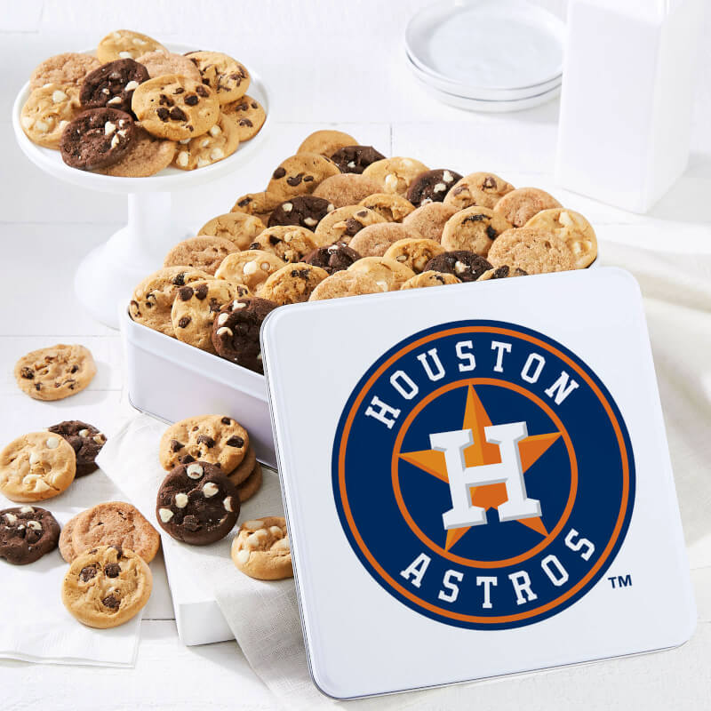 Houston Astros Nibblers Tin Houston Astros Nibblers Tin