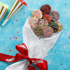 Belgian Chocolate Nibblers Cookie Pop Bouquet Belgian Chocolate Nibblers Cookie Pop Bouquet