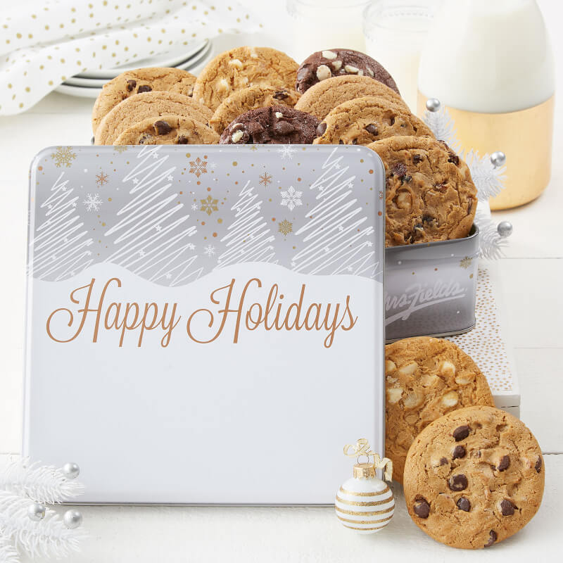 Winter Wonderland Cookie Tin Winter Wonderland Cookie Tin