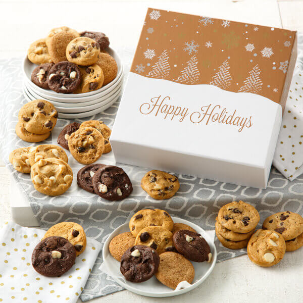 Winter Wonderland 36 Nibbler Bite-Sized Cookies Box Winter Wonderland 36 Nibbler Bite-Sized Cookies Box