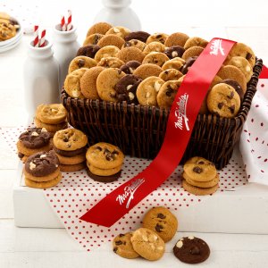 72 Nibblers Basket cookies baskets corporate gifts gift basket baskets company gifts business cookies