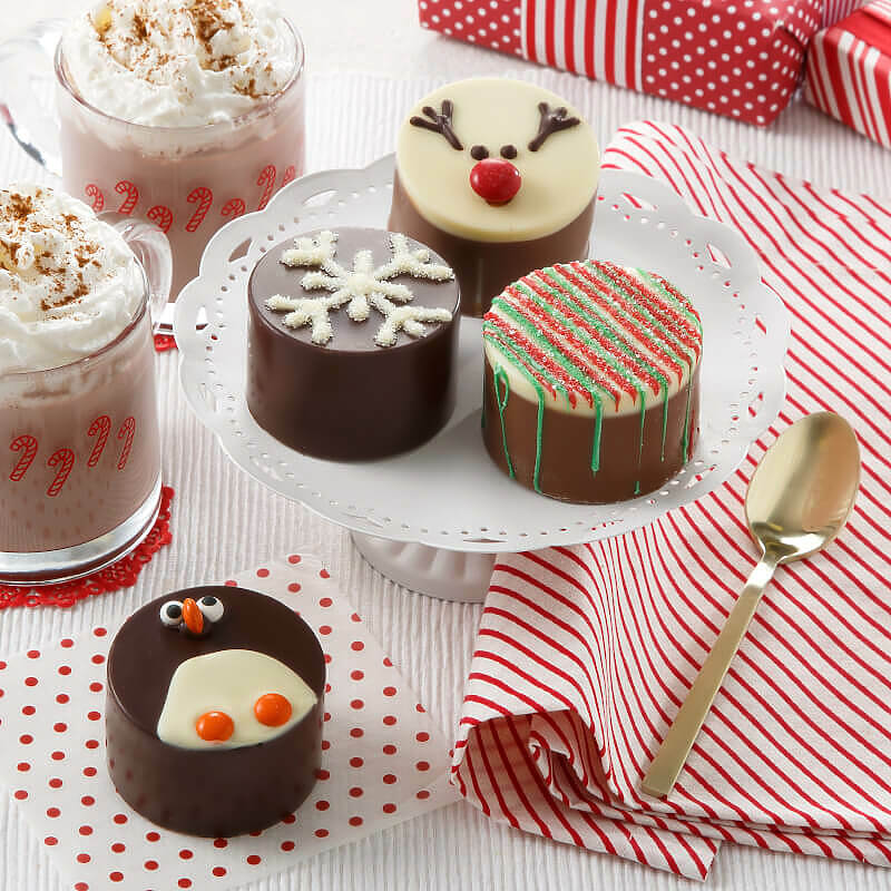 Holiday Belgian Hot Chocolate Cocoa Bombs Holiday Belgian Hot Chocolate Cocoa Bombs
