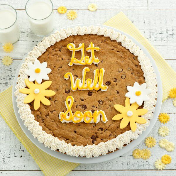Get Well Soon Big Cookie Cake Get Well Soon Big Cookie Cake