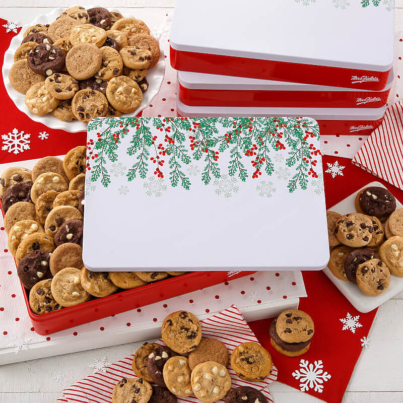 Mistletoe Nibblers Tin case of 10 Mistletoe Nibblers Tin case of 10
