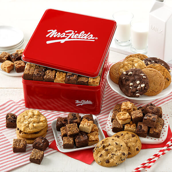 Mrs Fields Signature Deluxe Combo Tin Mrs Fields Signature Deluxe Combo Tin