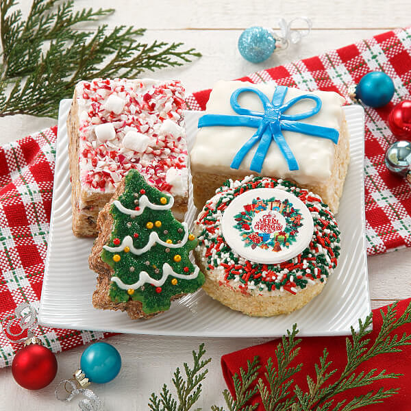 Rice Krispie Christmas Gift Box Rice Krispie Christmas Gift Box