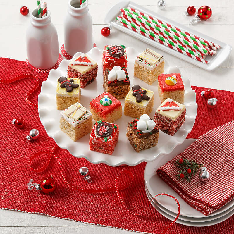 Christmas Rice Krispie Mini Gift Box Christmas Rice Krispie Mini Gift Box