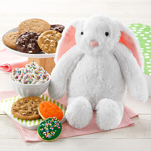 Easter Bunny With Treats Easter Bunny With Treats