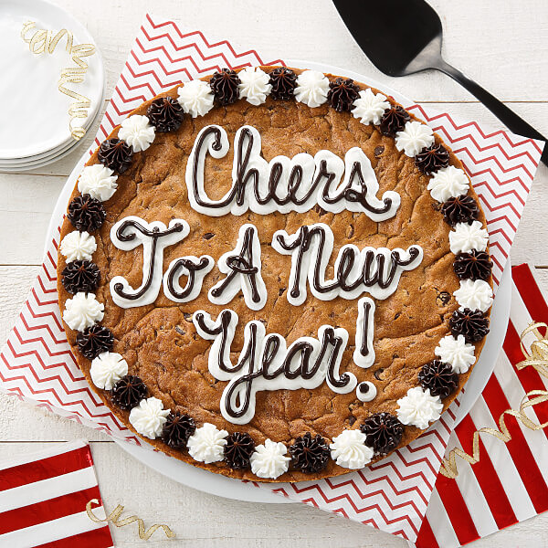 Cheers To A New Year Cookie Cake Cheers To A New Year Cookie Cake