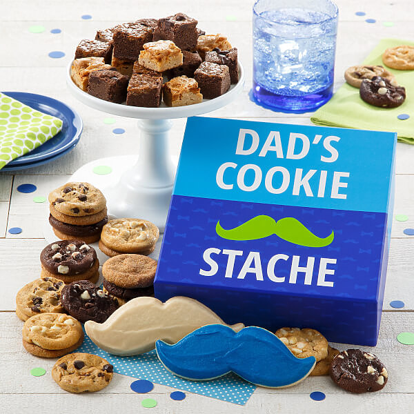 Fathers Day Cookie Stache Combo Box Fathers Day Cookie Stache Combo Box