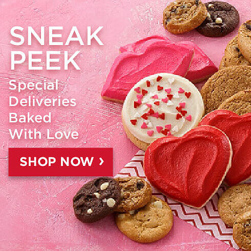 Sneak Peek. Special Deliveries Baked with Love. Shop Now.