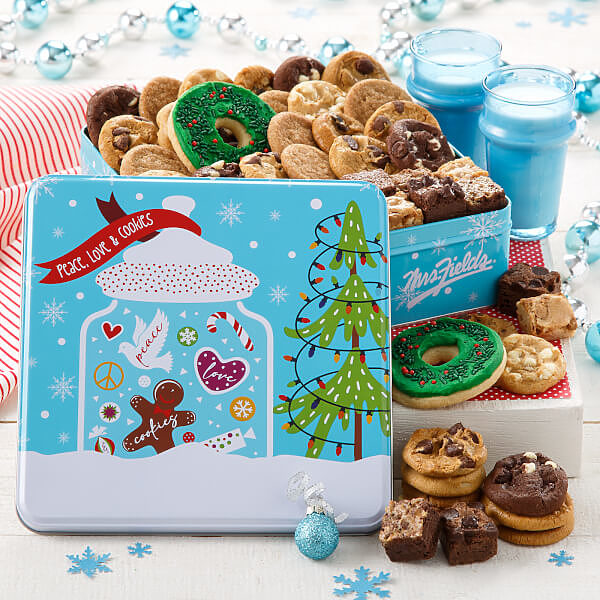 Peace Love Cookies Medium Combo Tin Peace Love Cookies Medium Combo Tin