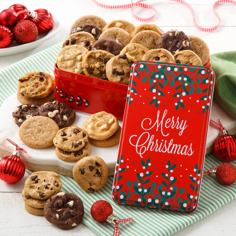 Merry Christmas Nibblers Tin Merry Christmas Nibblers Tin