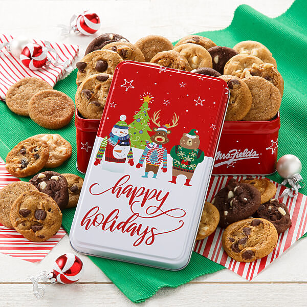Happy Holidays 30 Nibblers Tin Happy Holidays 30 Nibblers Tin