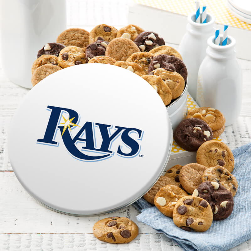 Tampa Bay Rays 48 Nibbler Tin Tampa Bay Rays 48 Nibbler Tin