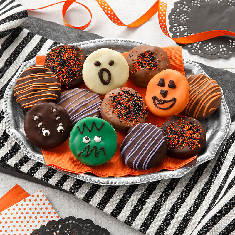 Halloween Belgian Chocolate-Covered Nibblers Halloween Belgian Chocolate-Covered Nibblers