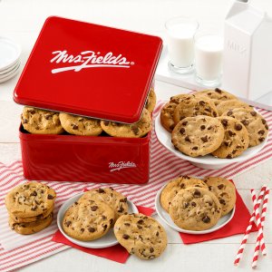Two Full Dozen Chocolate Chip Cookie Tin Two Full Dozen Chocolate Chip Cookie Tin