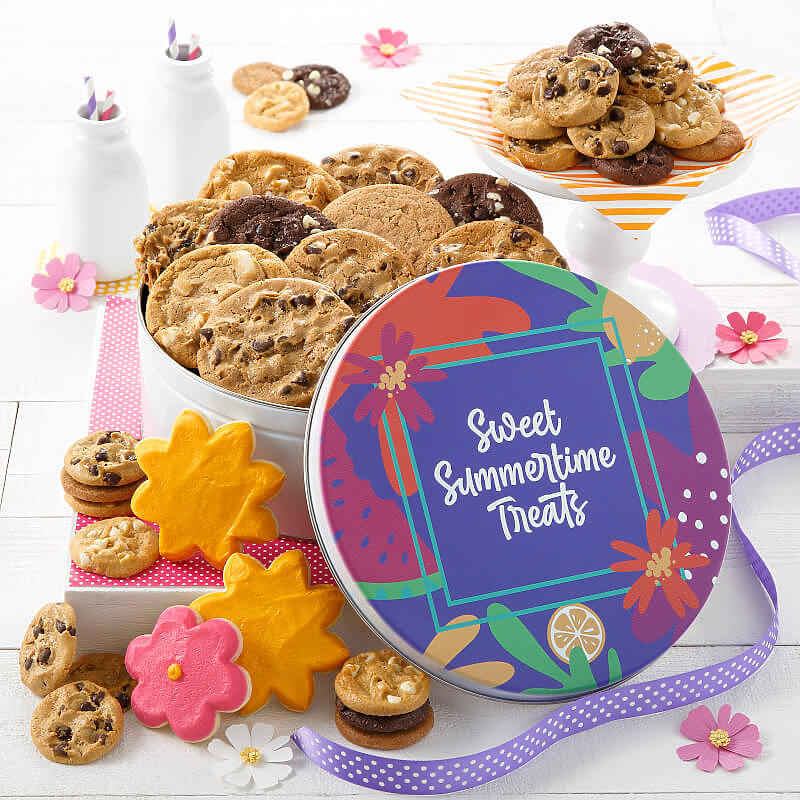 Sweet Summer Cookie Treats Tin Sweet Summer Cookie Treats Tin