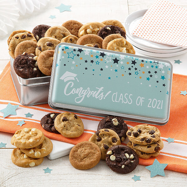 Congrats Class of 2021 30 Nibblers Tin Congrats Class of 2021 30 Nibblers Tin