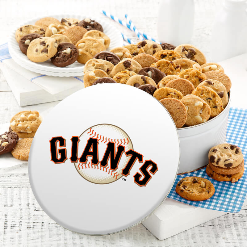 San Francisco Giants 48 Nibblers Tin San Francisco Giants 48 Nibblers Tin