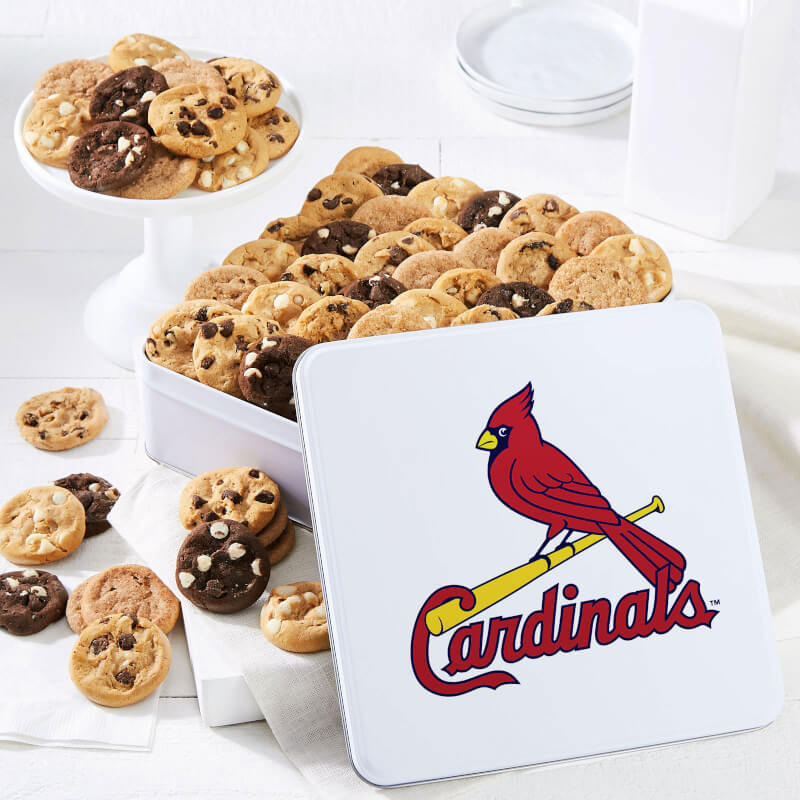 St Louis Cardinals Nibblers Tin St Louis Cardinals Nibblers Tin