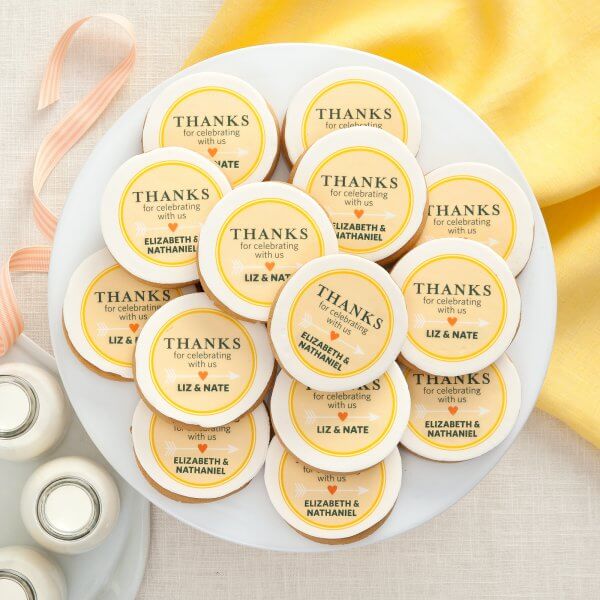 Thanks for Celebrating Logo Cookie Thanks for Celebrating Logo Cookie