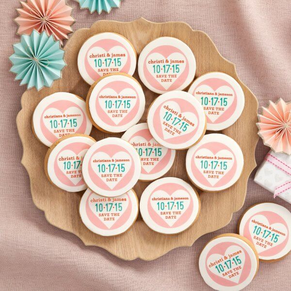 Save the Date Logo Cookie Save the Date Logo Cookie