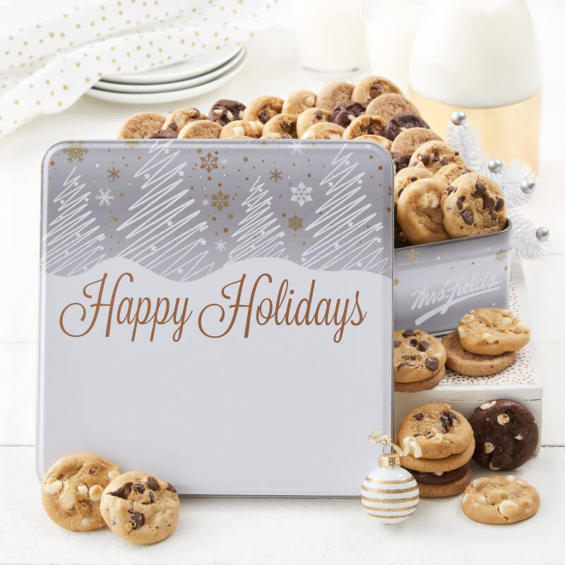 Winter Wonderland Medium Nibblers Tin Winter Wonderland Medium Nibblers Tin