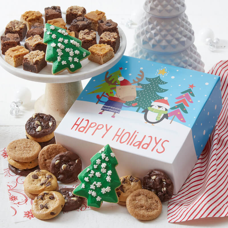 Holiday Woodland Critters Bites Box Holiday Woodland Critters Bites Box