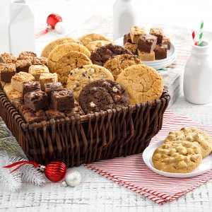 12 Original Cookies 72 Brownie Bites Basket 12 Original Cookies 72 Brownie Bites Basket