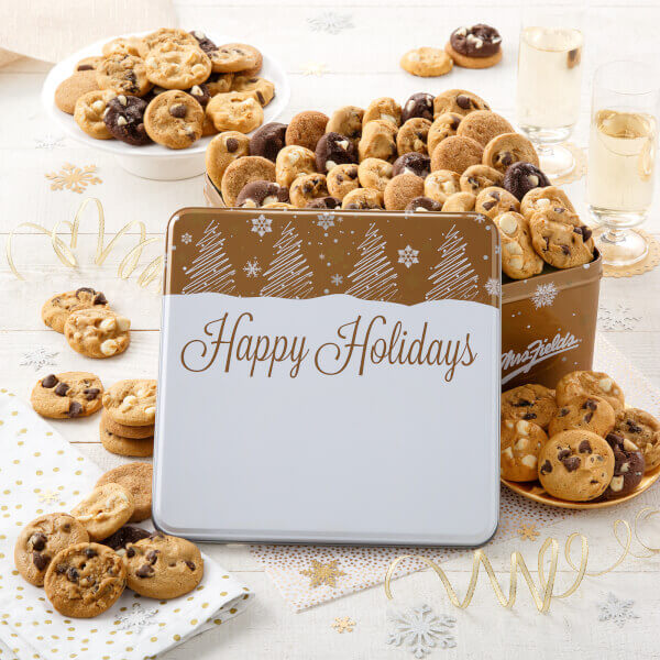 Custom Winter Wonderland 90 Nibbler Tin Custom Winter Wonderland 90 Nibbler Tin