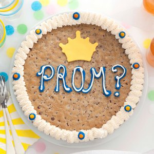 Prom Cookie Cake cookie cake prom graduation gift
