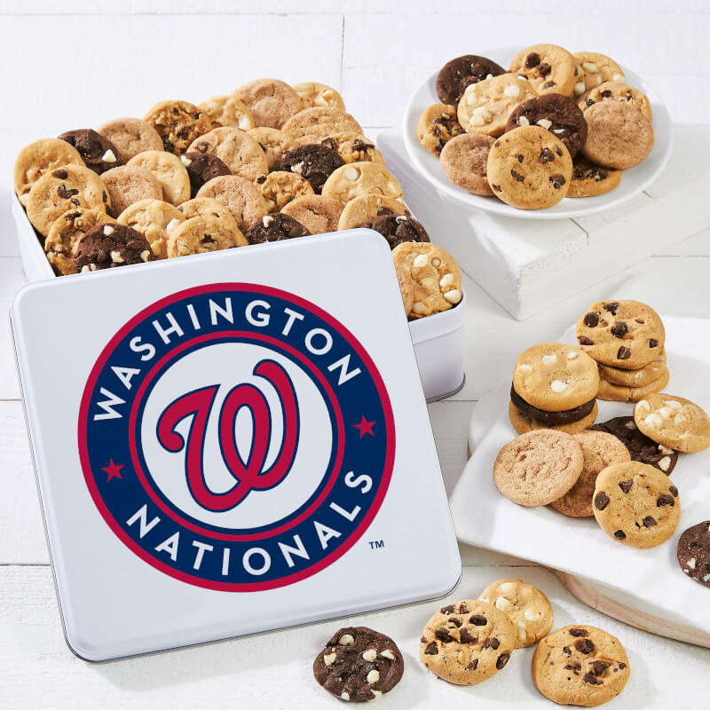 Washington Nationals Nibblers Tin Washington Nationals Nibblers Tin
