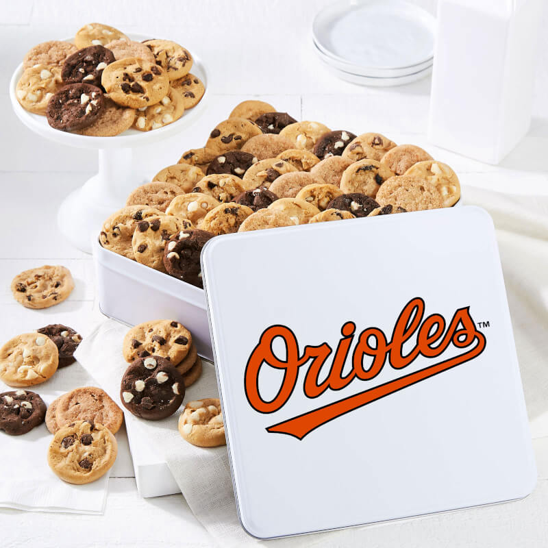 Baltimore Orioles Nibblers Tin Baltimore Orioles Nibblers Tin