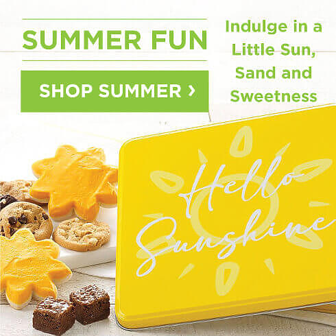 Indulge in a little summer sun, sand, and sweetness. Shop Summer