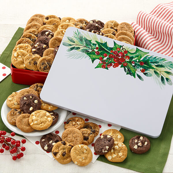 Holly Garland 60 Nibbler Tin Holly Garland 60 Nibbler Tin