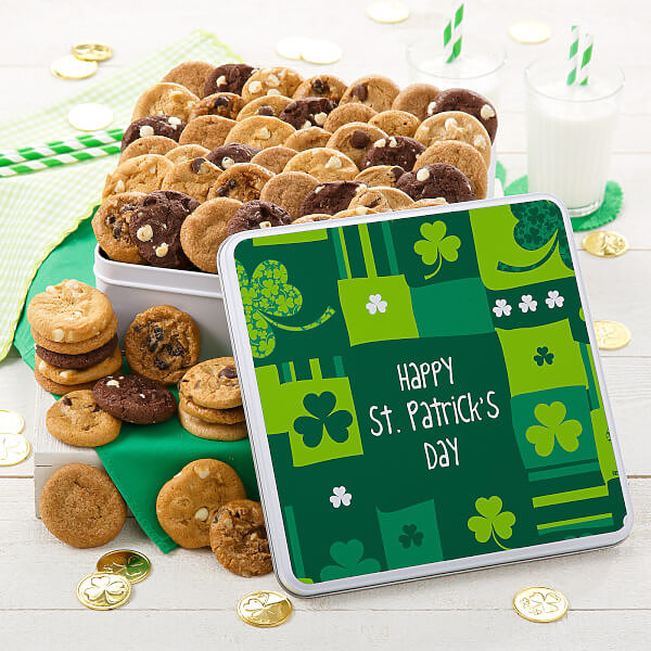 St Patricks Day 60 Nibbler Tin St Patricks Day 60 Nibbler Tin