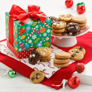 Deck-The-Halls 24 Nibblers Mini Gift Box christmas xmas box gift holiday