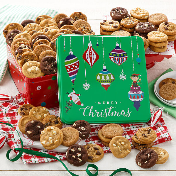 Merry Christmas 90 Nibblers Nut-Free Tin Merry Christmas 90 Nibblers Nut-Free Tin