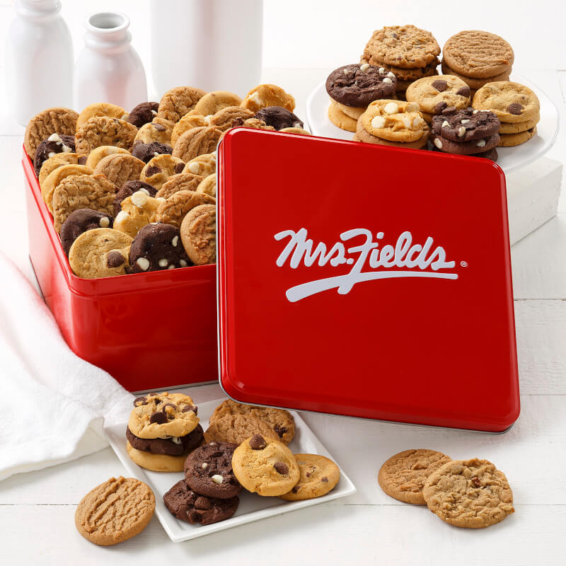 72 Nibblers Bite-Sized Cookies Signature Tin
