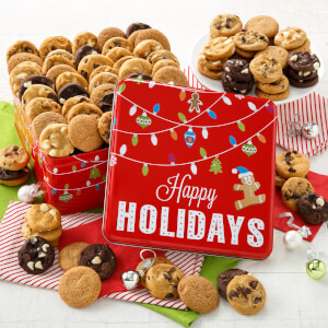 Happy Holidays 90 Nibblers Tin Happy Holidays 90 Nibblers Tin
