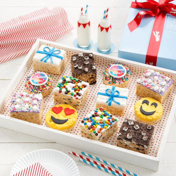 Deluxe Rice Krispie Thank You Gift Box Deluxe Rice Krispie Thank You Gift Box