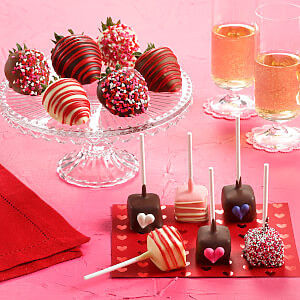 Valentines Day Belgian Chocolate Berries Mini Cheesecake Pop Valentines Day Belgian Chocolate Berries Mini Cheesecake Pop