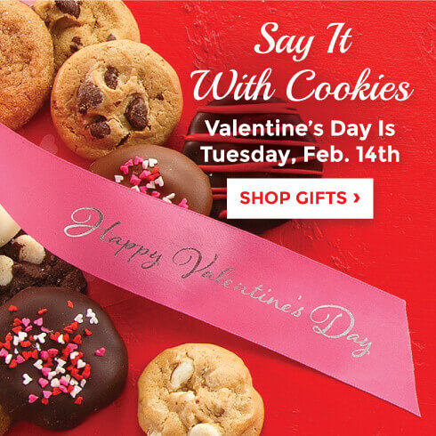 Say it with cookies. Shop Valentines Gifts.