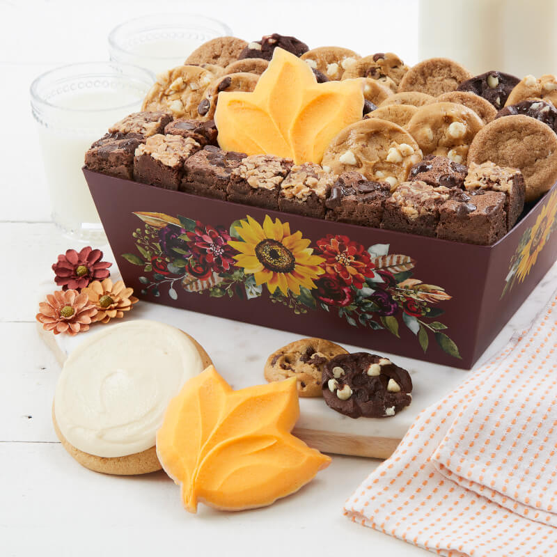 Autumn Floral Crate Autumn Floral Crate