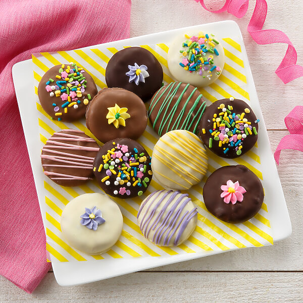 Belgian Chocolate-Covered Nibblers Cookies Belgian Chocolate-Covered Nibblers Cookies
