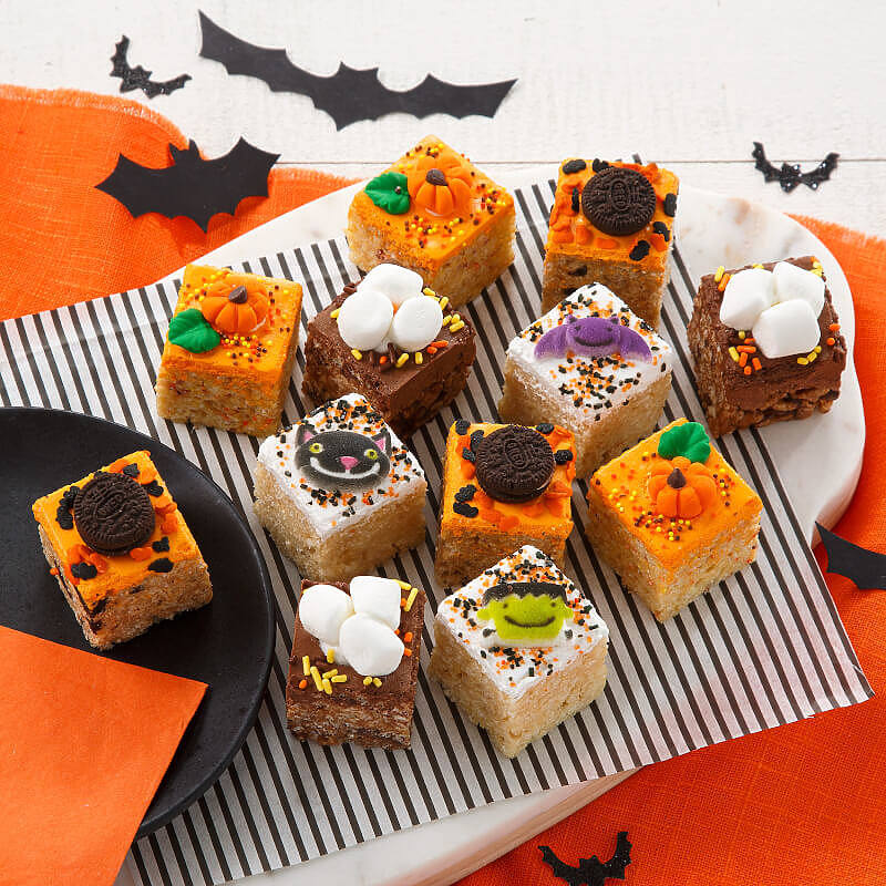 Halloween Mini Rice Krispie Gift Box Halloween Mini Rice Krispie Gift Box