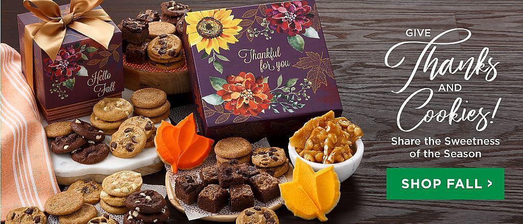 Give Thanks and Gifts. Send Thanksgiving Gifts