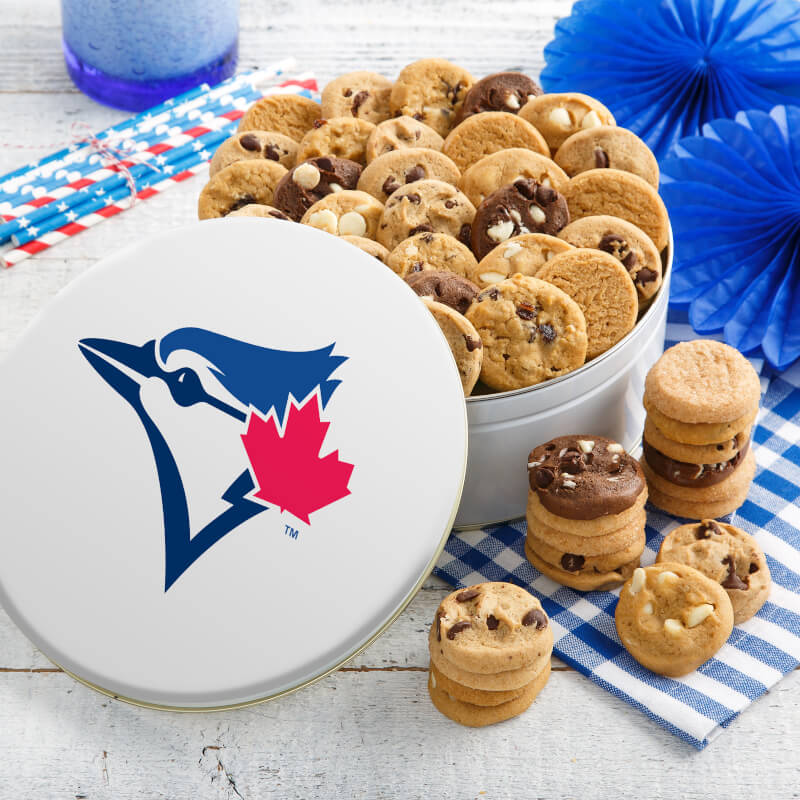 Toronto Blue Jays 48 Nibblers Tin Toronto Blue Jays 48 Nibblers Tin